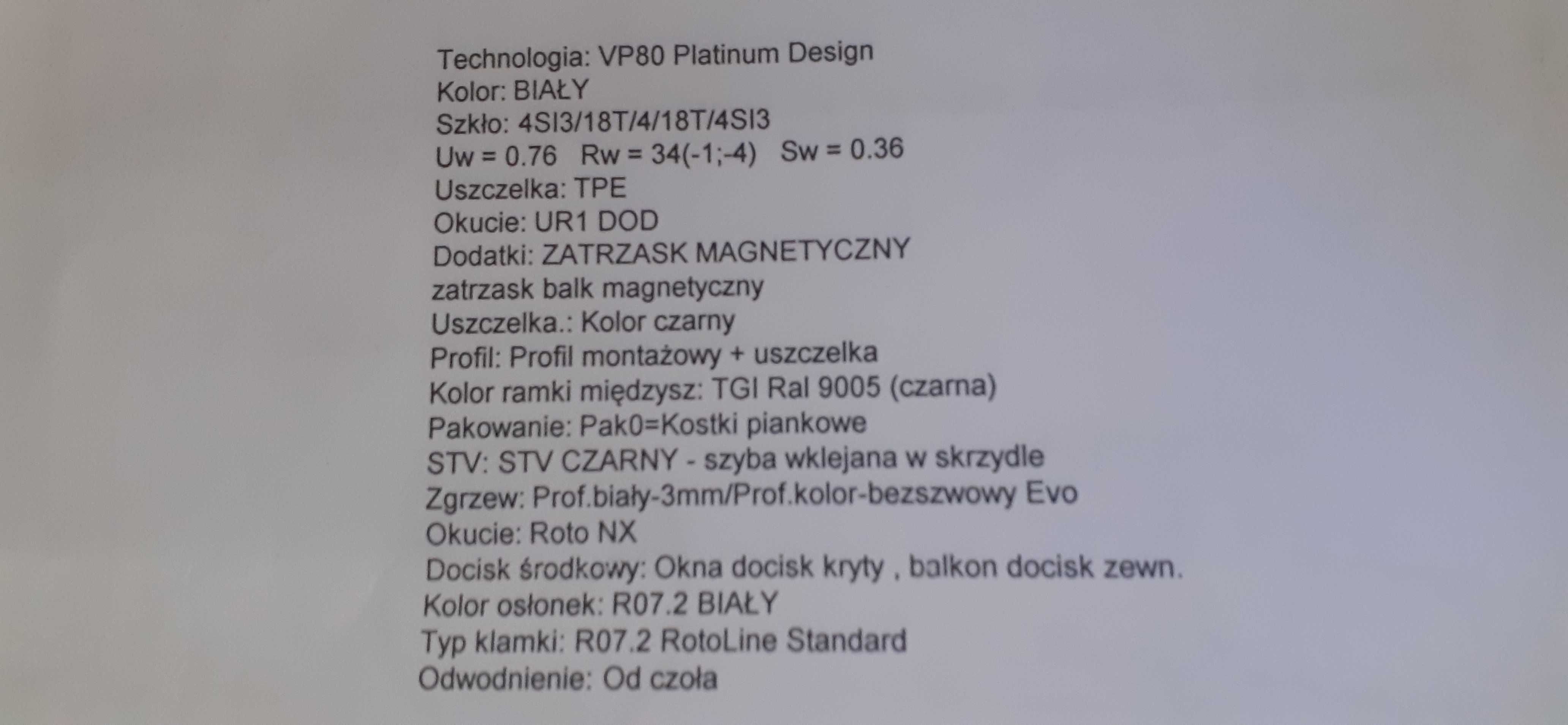 Nowe drzwi tarasowe z moskitierą na zatrzasku magnetycznym