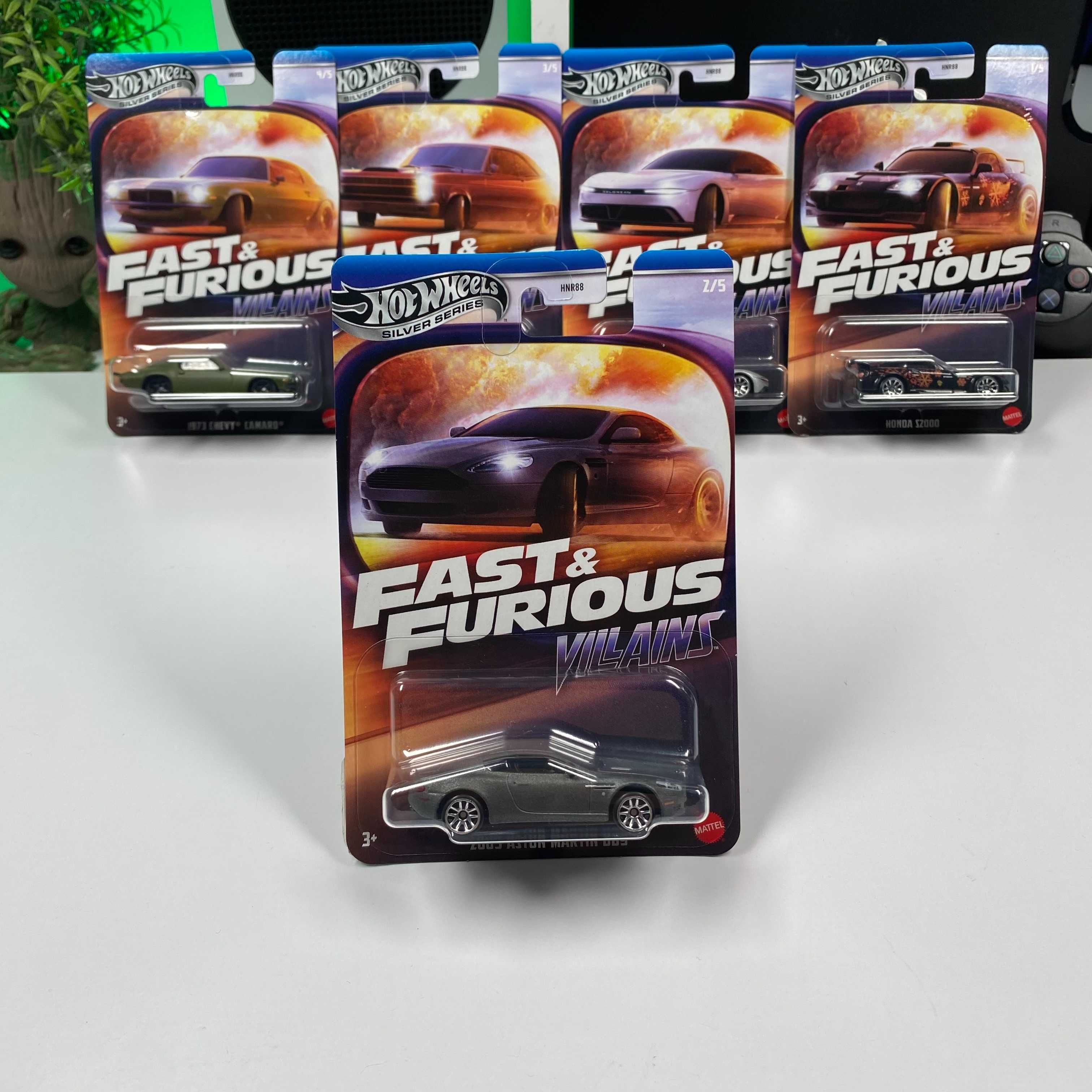 Тематичні Машинки Hot Wheels Fast & Furious тачки злодіїв