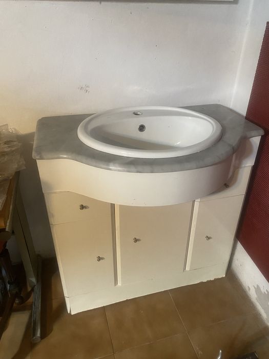 Móvel de casa de banho com lavatório Indusa