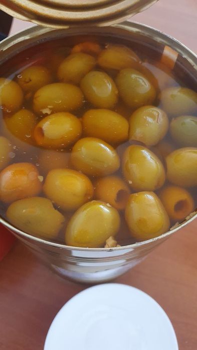 Оливки зелені без кісточки Гордал  4кг/2кг Іспанія. калібр 100/110