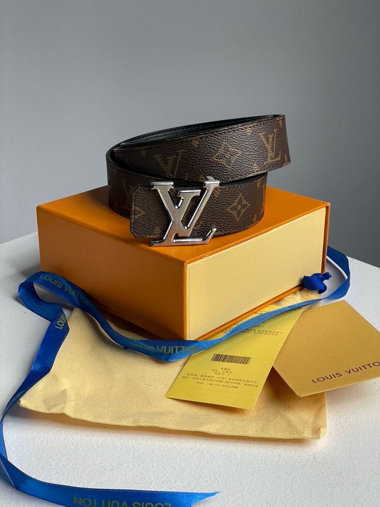 Ремень пояс LV Louis Vuitton Луи Виттон Люкс