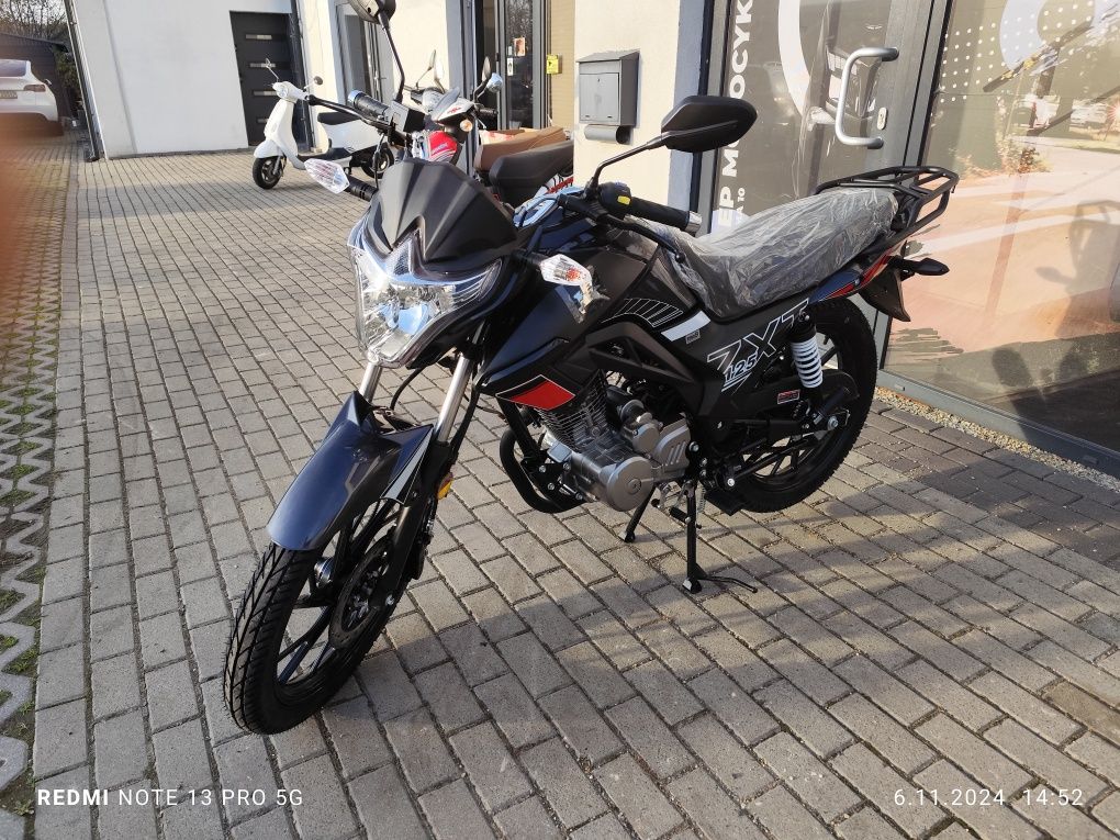 Romet Zxt 125 wyprzedaż rocznika  2024 Trzebinia Chrzanów
