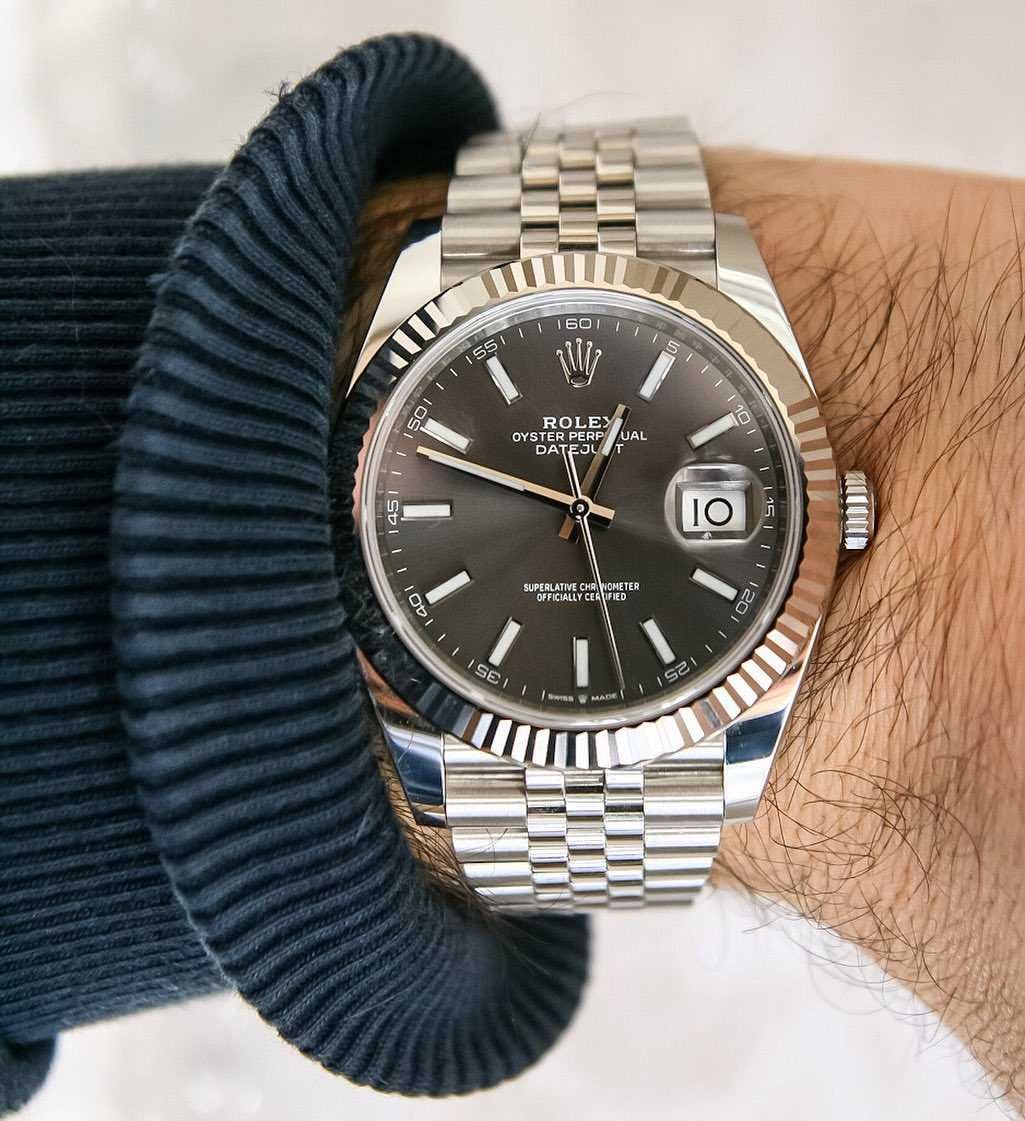 Rolex Datejust 41mm Jubilee szary