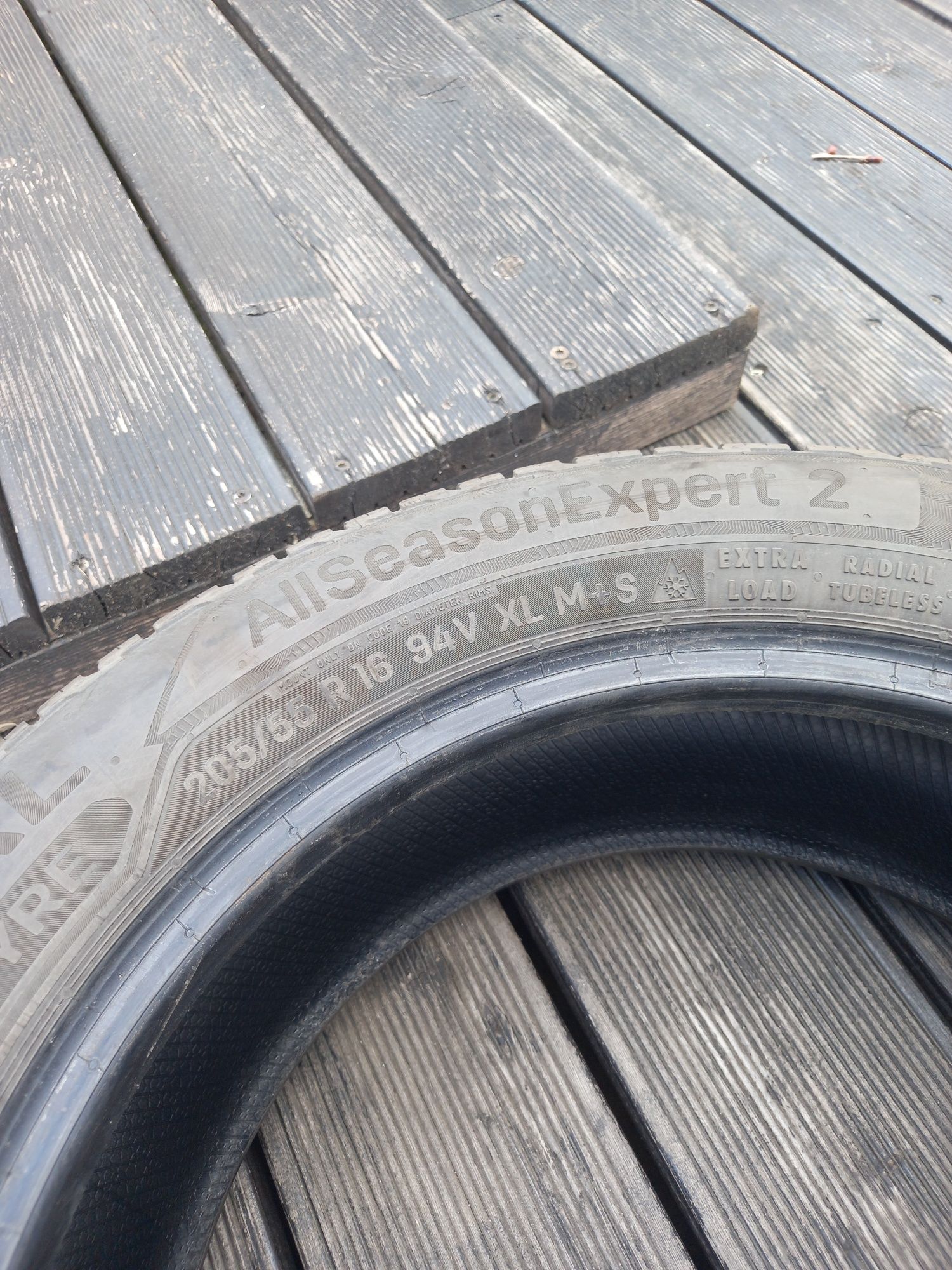 2 szt Uniroyal AllSeasonExpert 2 205/55/R16 8.2mm prod 2023