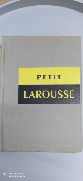 Dicionário de Francês Petit Larousse 1965