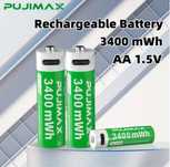 Акумулятори АА з usb Pujimax