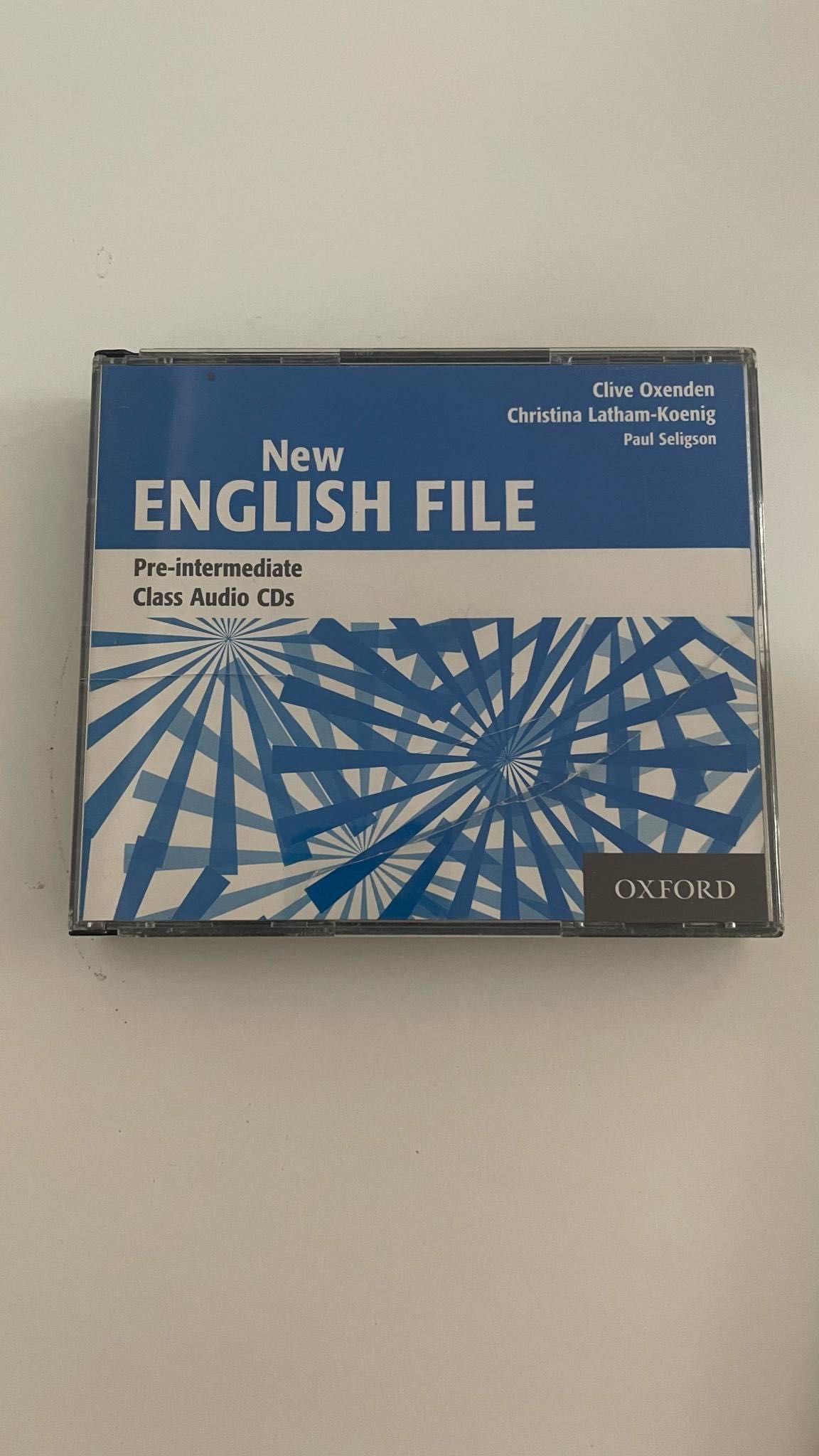 New English File pre-intermediate class audio cd