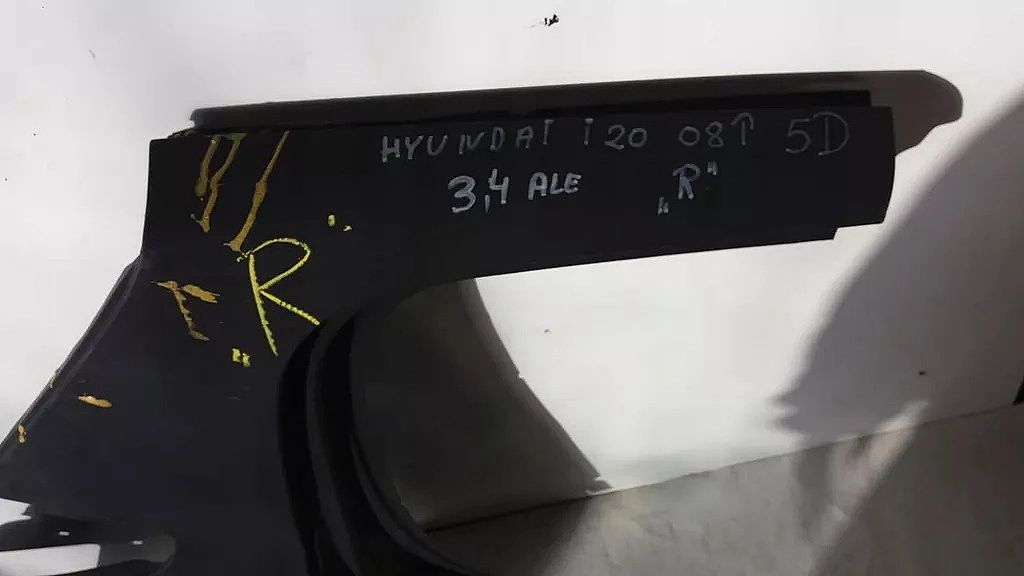 Błotnik Hyundai i20 Po 2008 Prawy