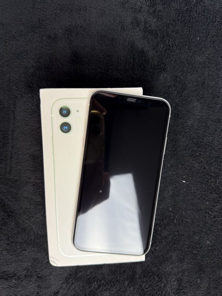 iPhone 11|White|100%|Bardzo Dobry|Pełen Zestaw