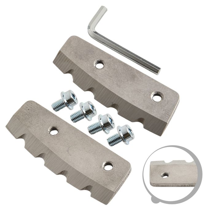 Ледобур шнек пластиковый, лопасти шнека, ножи 150