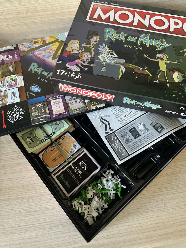Sprzedam grę Monopoly Rick and Morty – Edycja Polska