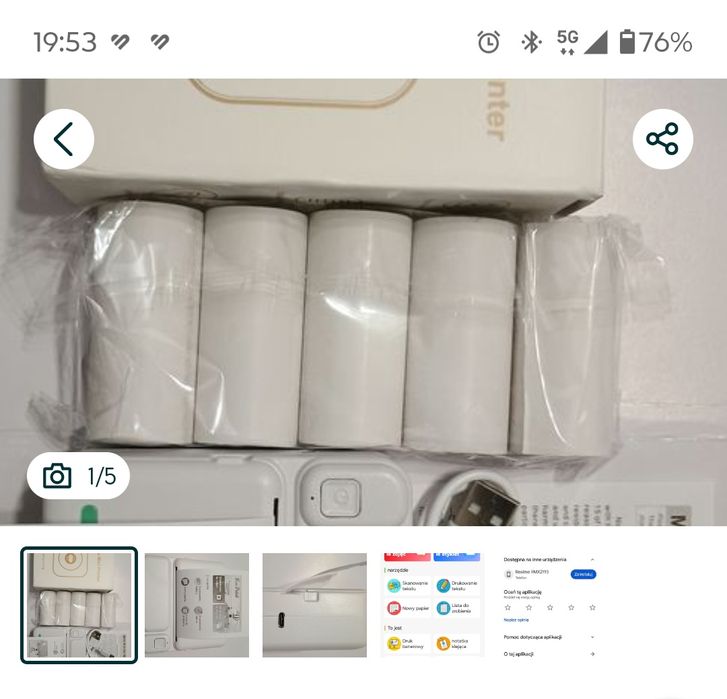 Kasa drukarka termiczna