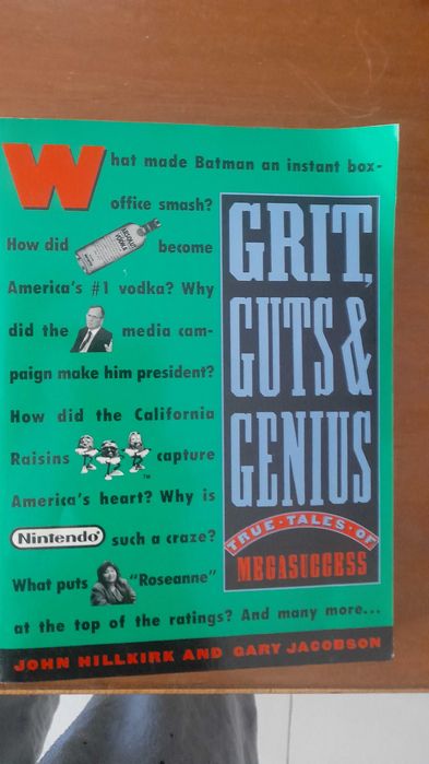 Livro INGLES Grit, Gut and Genius Capa Mole