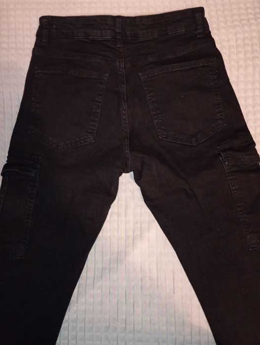 Чорні штани карго