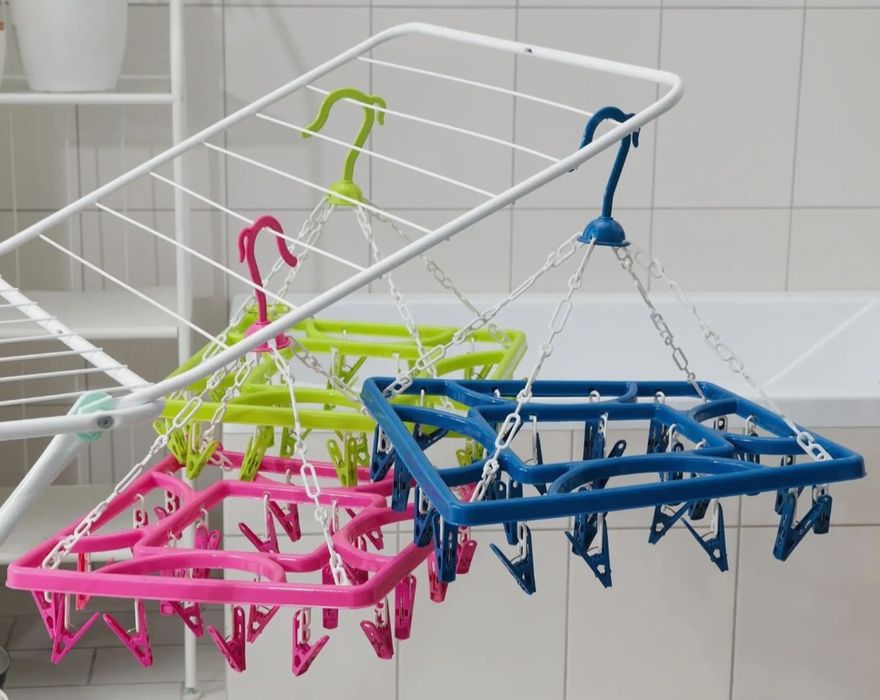 Складна вішалка сушарка для білизни