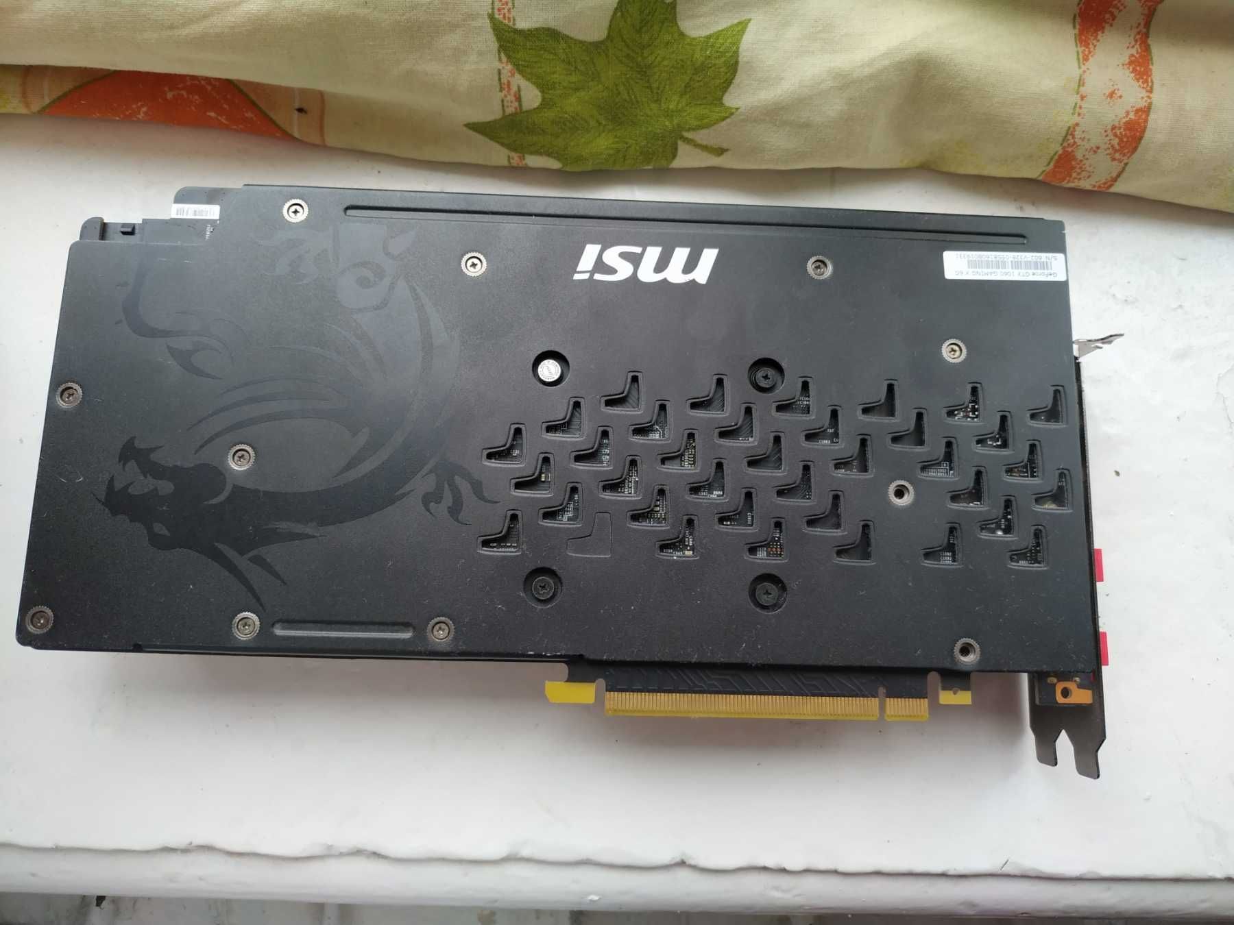 Продаю видеокарту MSI 1060 6 гиг.