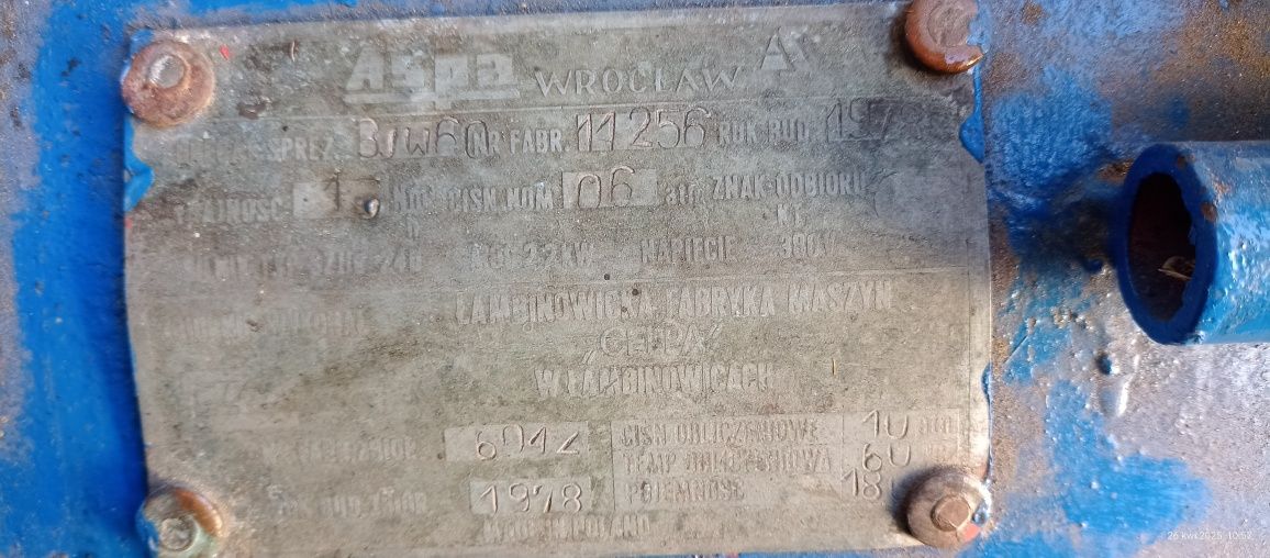 Sprężarka kompresor Aspa