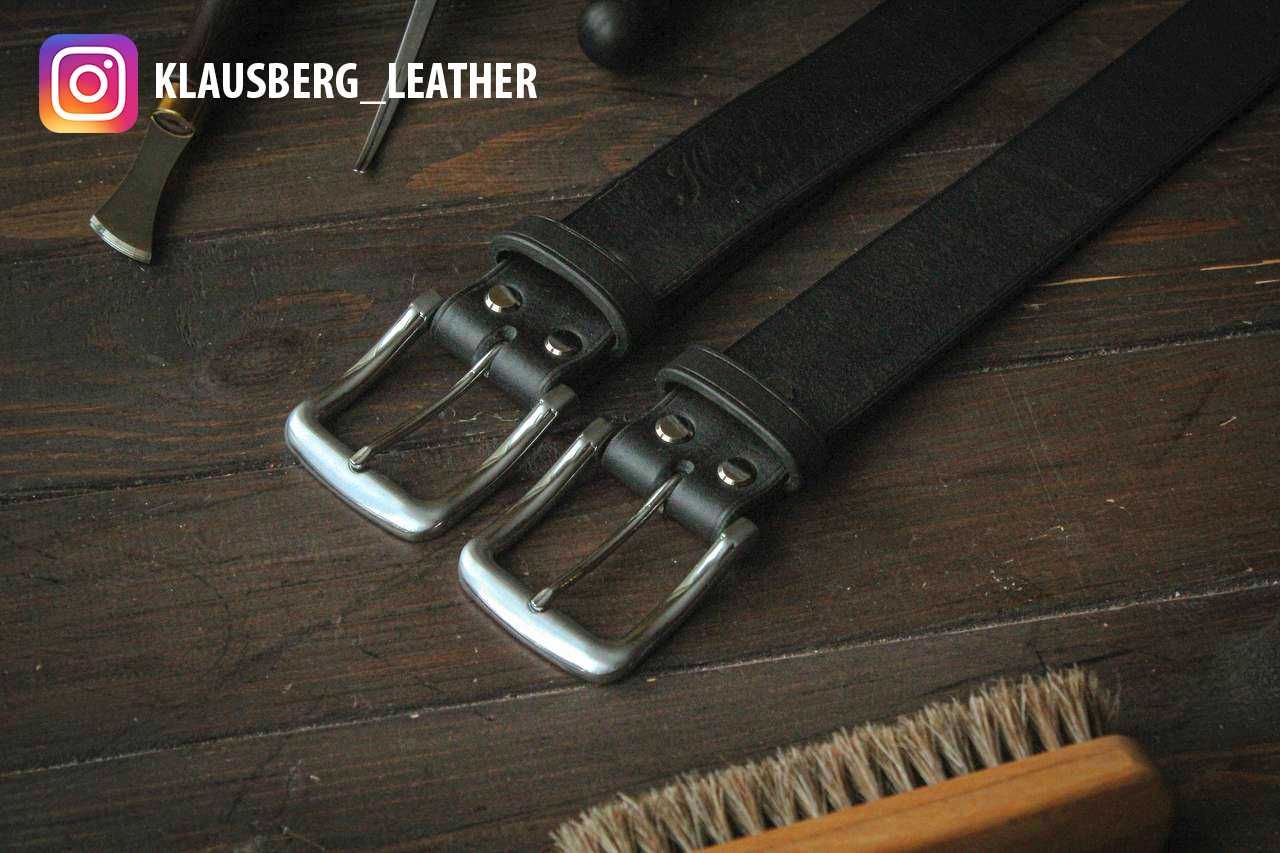 Кожаный ремень ручной работы KLAUSBERG Leather