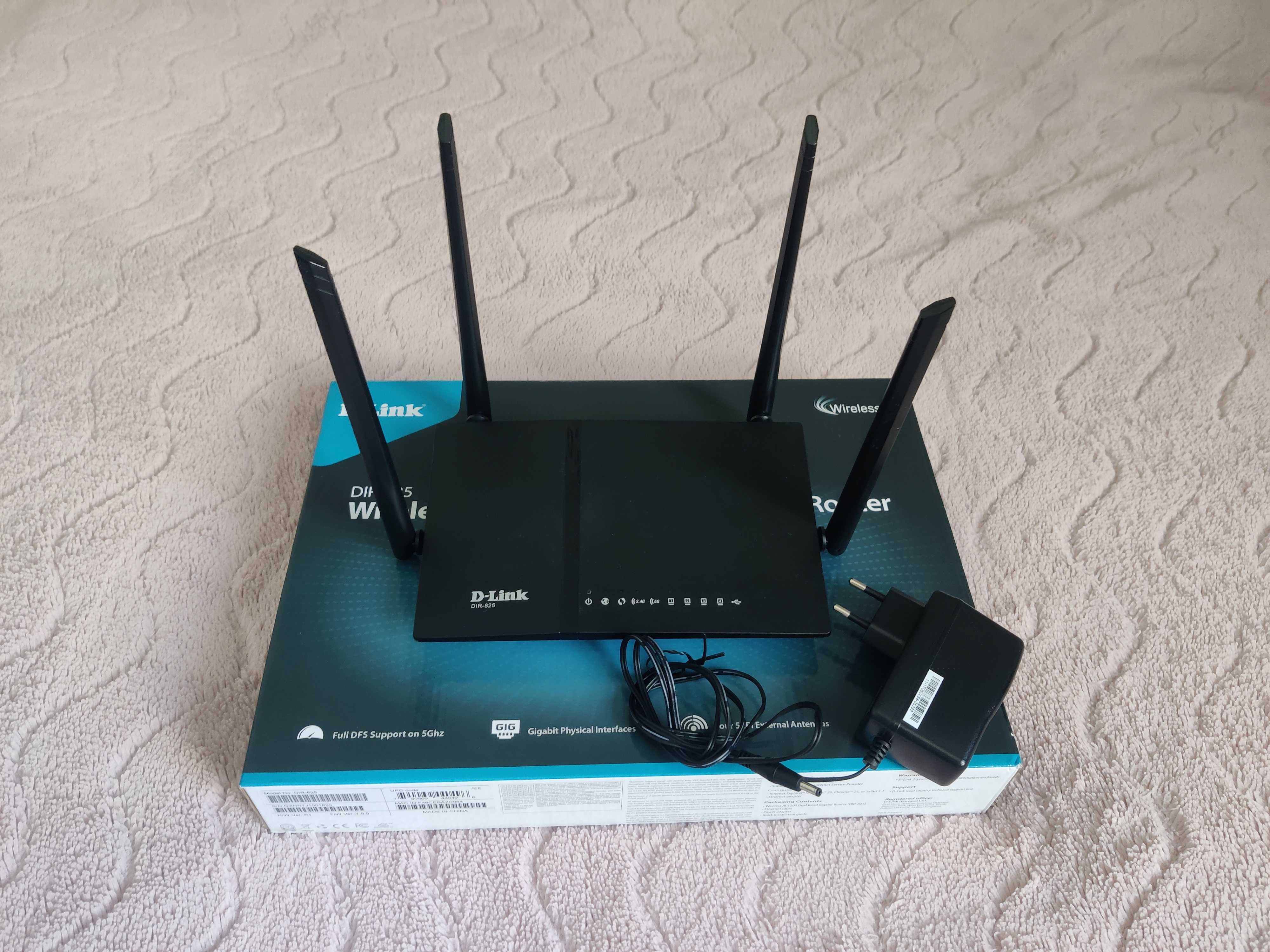 Router bezprzewodowy D-Link DIR-825 AC1200