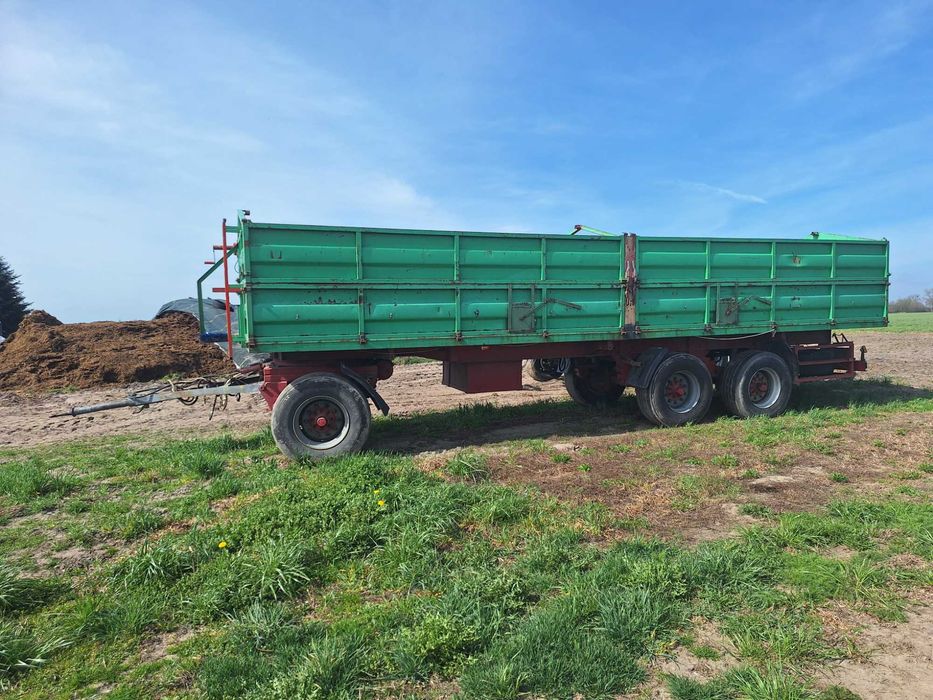 Przyczepa rolnicza 24 tony ładowności
