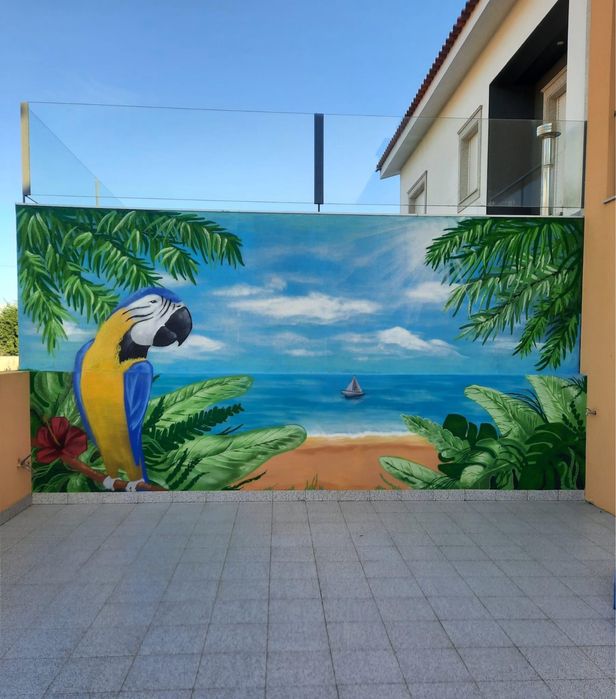 Graffiti art works