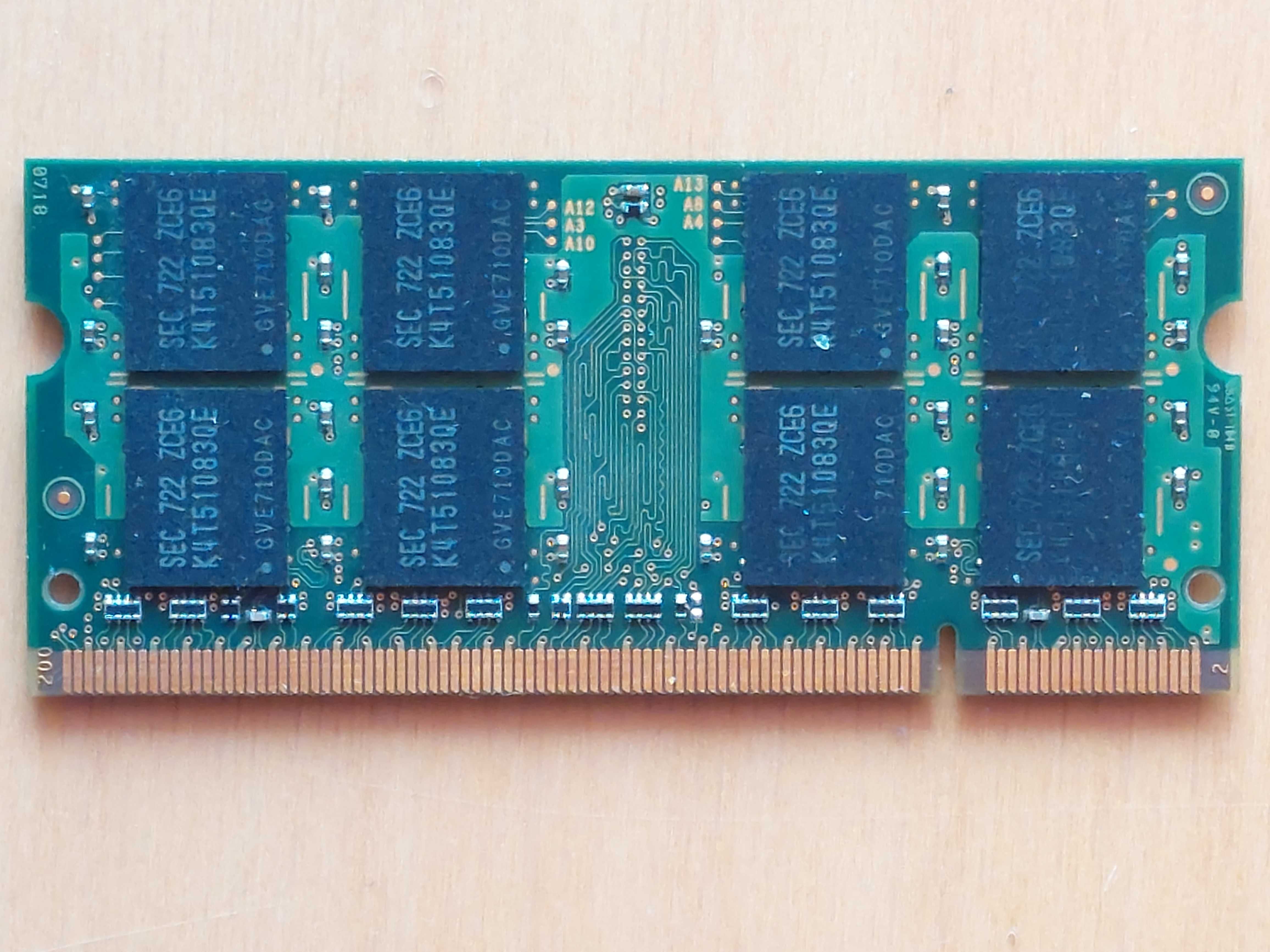 Memorias DDR2 para portátil
