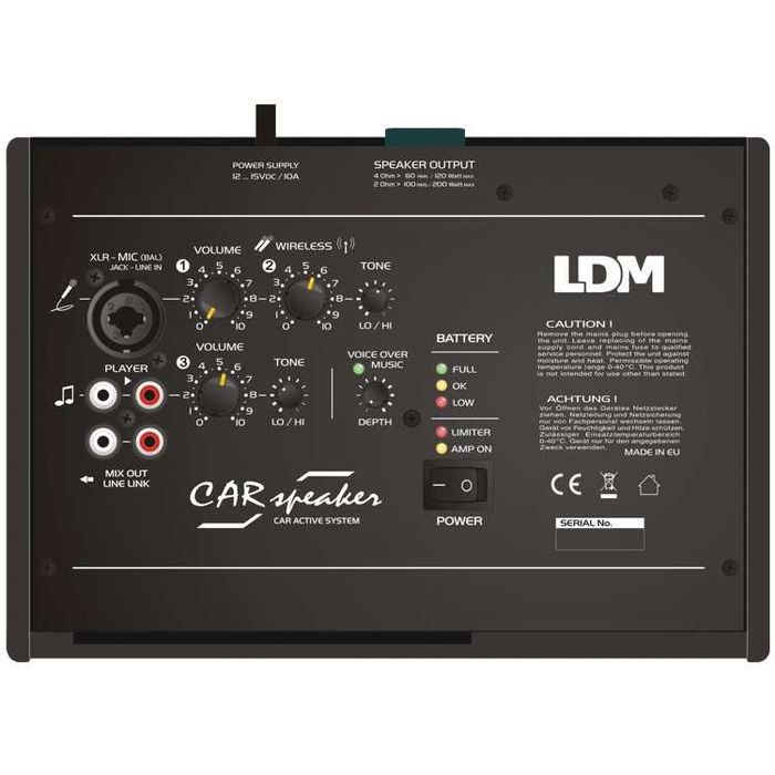 LDM CarSpeaker-90/T2100 Nagłośnienie NA SAMOCHÓD