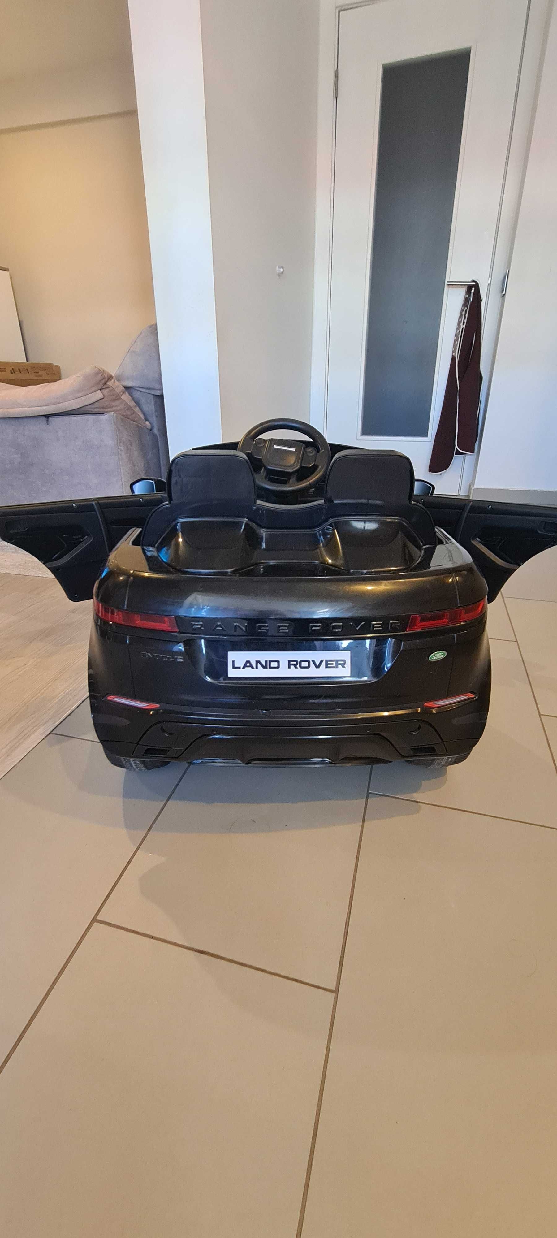 Carro Range Rover Evoque 12V preto