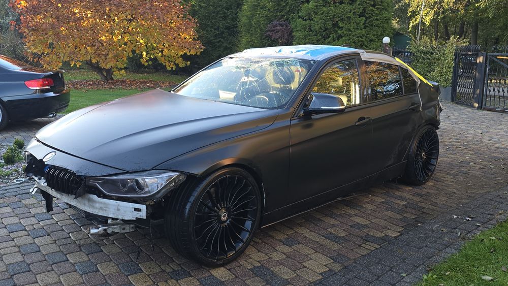 F30 328i  m-pakiet , powypadkowa , felgi 20"alpina