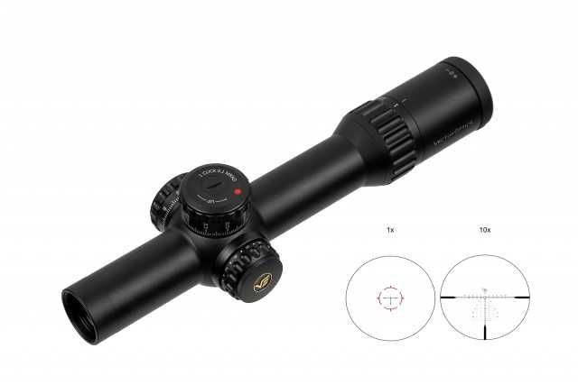 Приціл Vector Optics Continental X10 1-10x28 34 м EDFFPillumVET-RAR 2