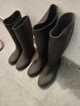 Botas de equitação dois pares n°s 32 e 36