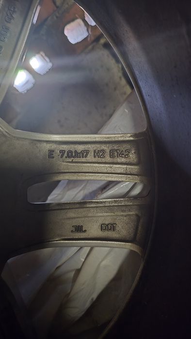 Orginalne felgi Audi 17 - 5 szt.