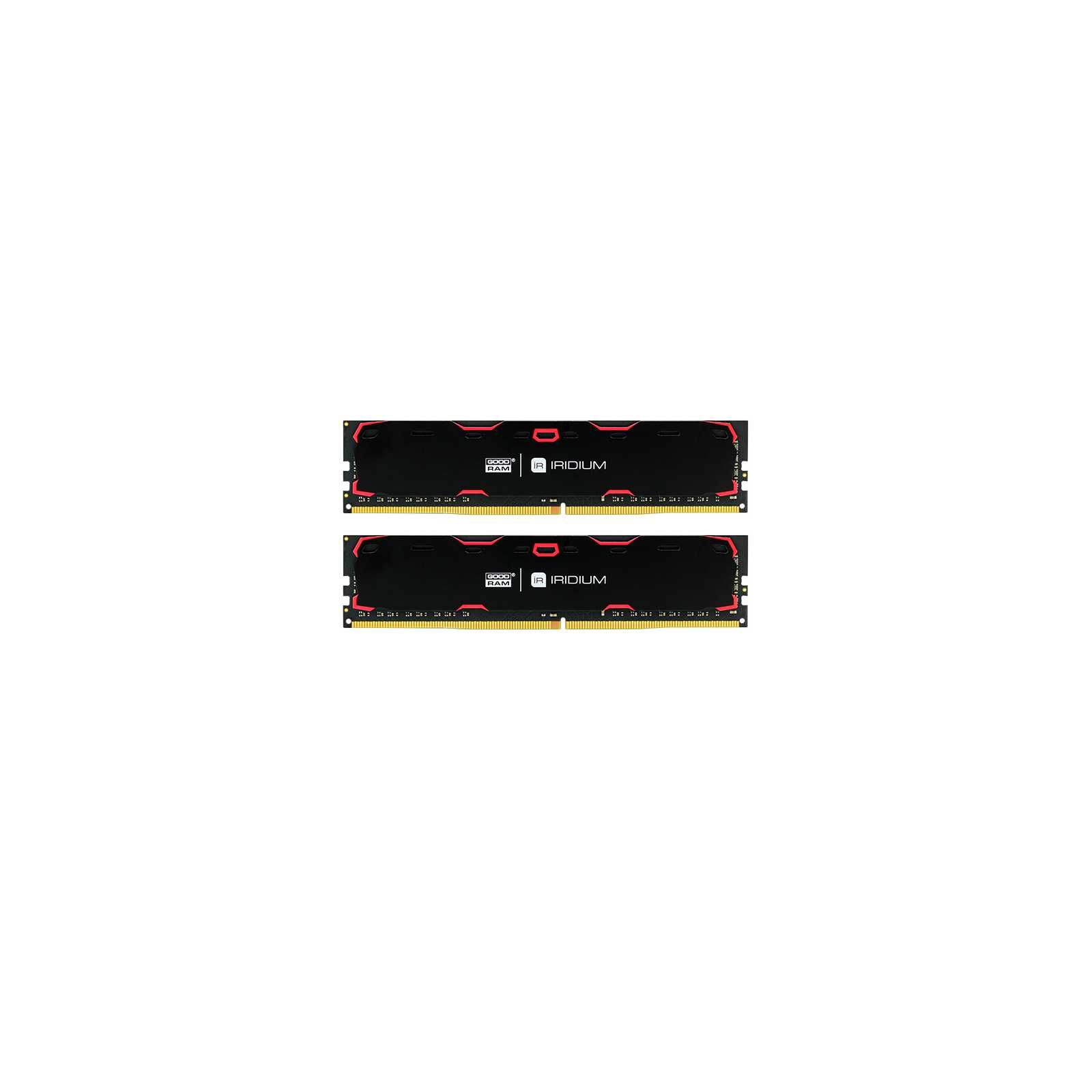Оперативная память DDR4 8GB (2X4GB) 2400 MHZ IRIDIUM BLACK GOODRAM