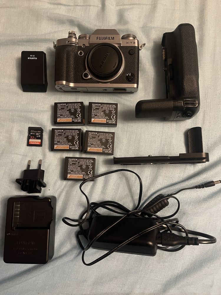 Fujifilm X-T3 + Acessórios e Lentes (Ler Descrição)