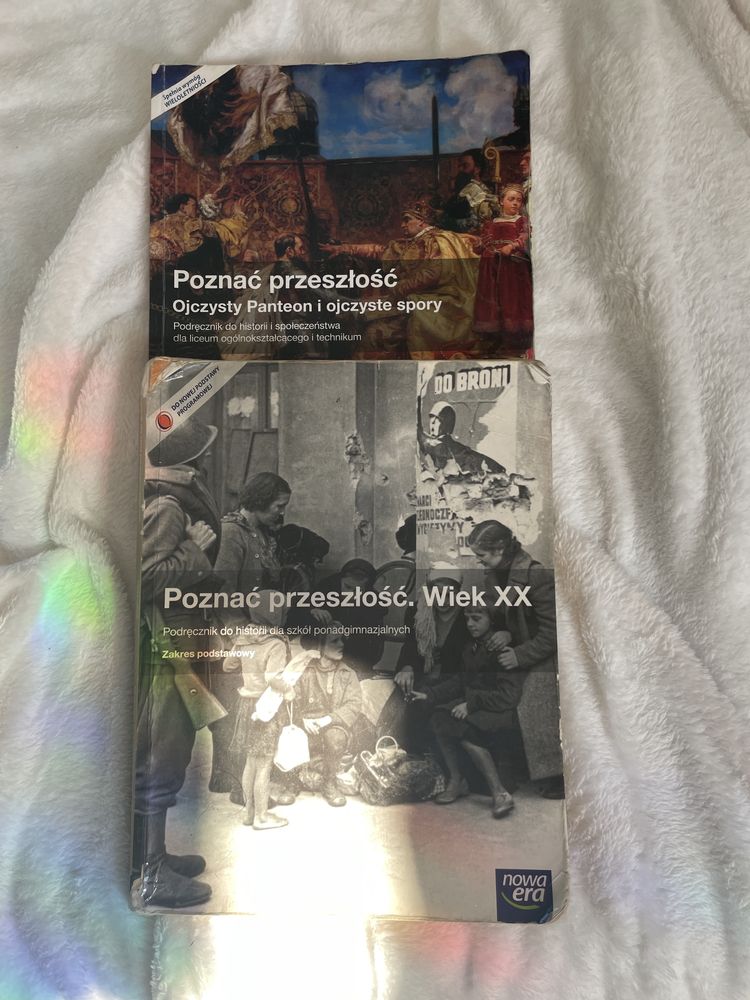 Zestaw książek podrecznik poznać przeszłość do historii