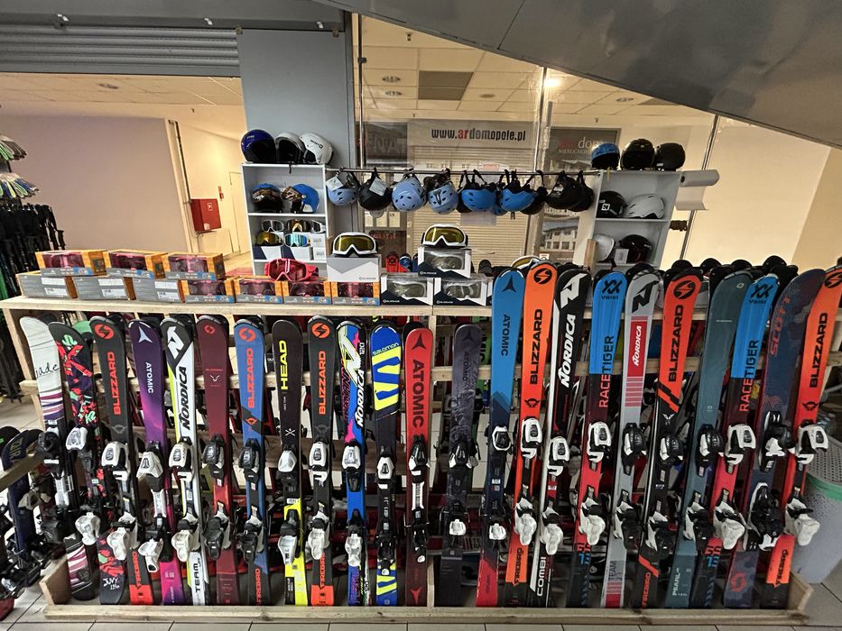 Narty buty kask gogle wymiana serwis dzieci dorosli duzy wybor
