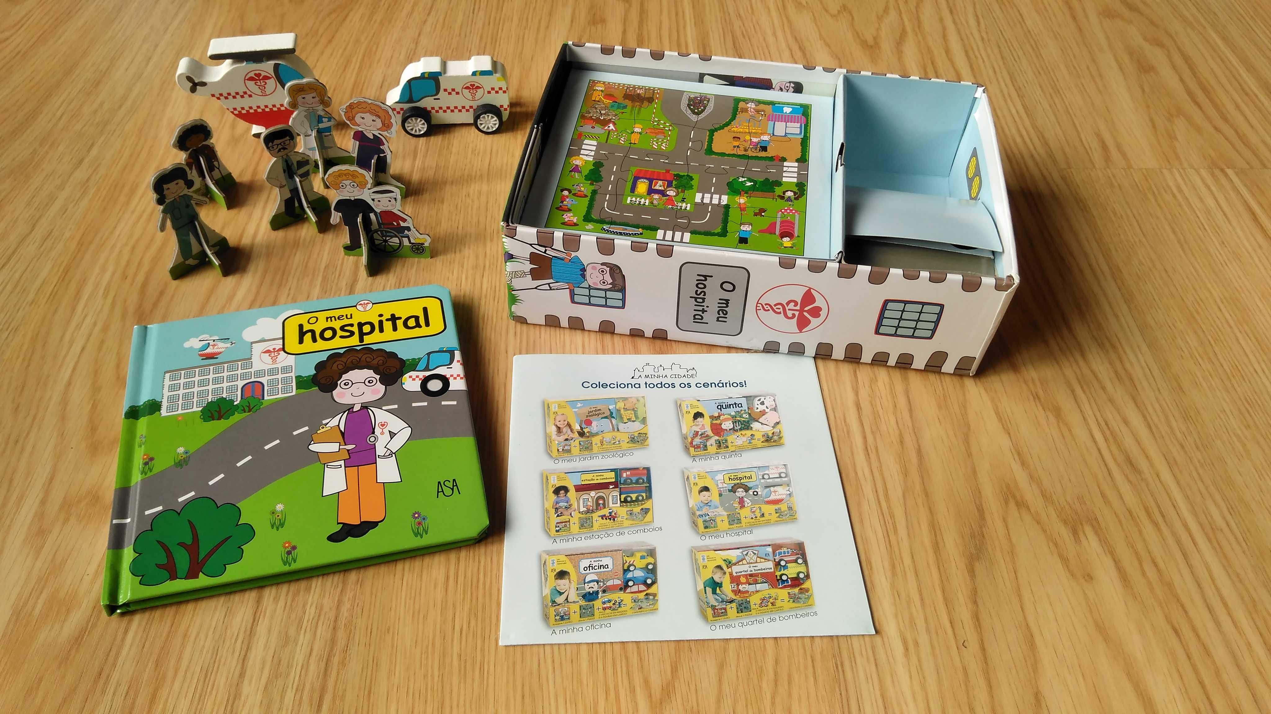 Jogo infantil  "O meu Hospital" Edições ASA 2018