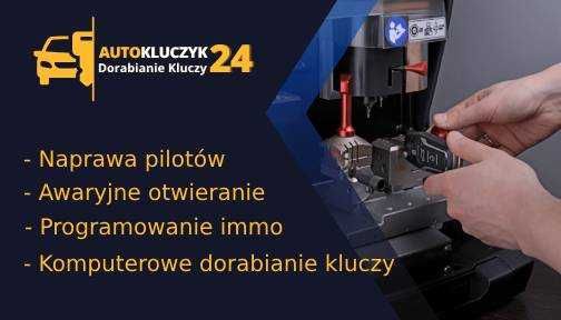 Dorabianie kluczy Naprawa pilotów Kodowanie immo, Awaryjne otwieranie