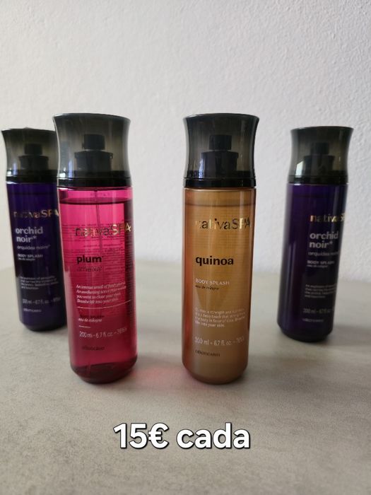 Body splash boticario nativa spa