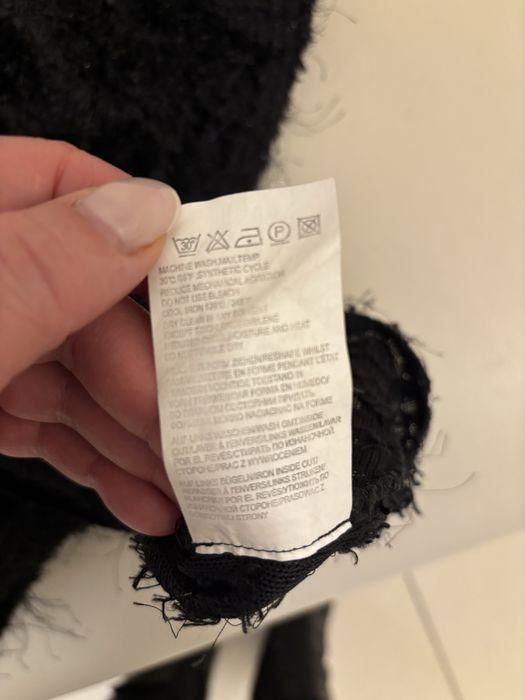 Czarny swerek srebrna nitka uniwersalny karnawal impreza bal