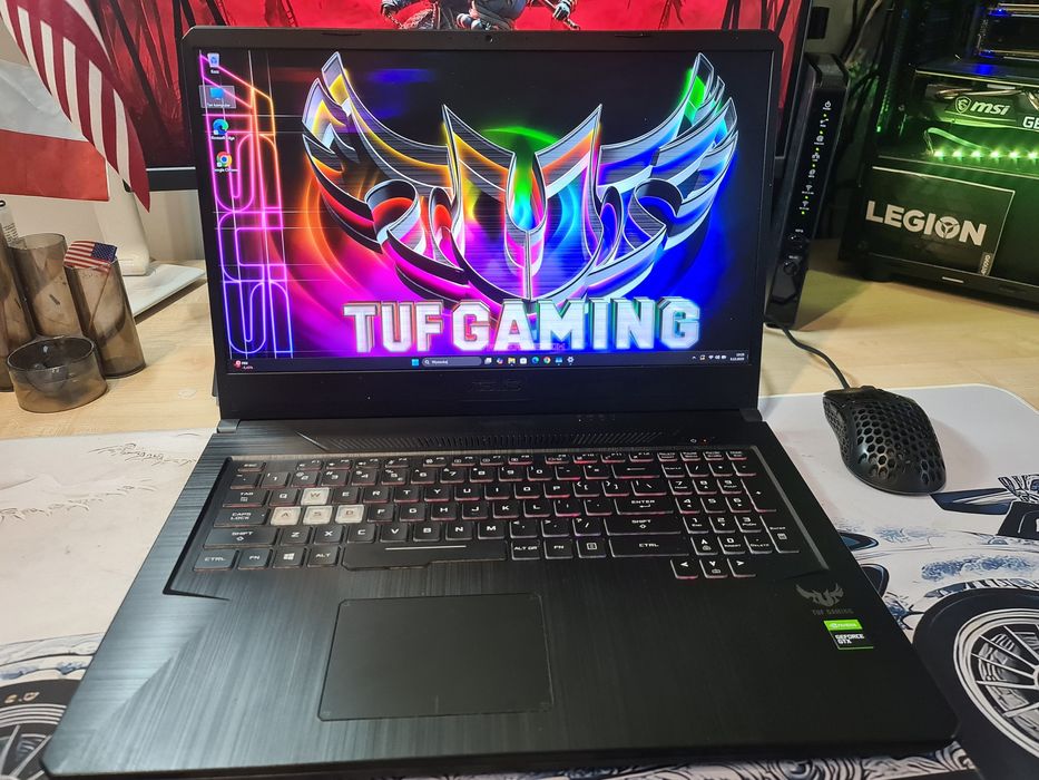 ASUS TUF GTX1650 R7/16GB/512/Win11 laptop GAMINGOWY IPS 17.3