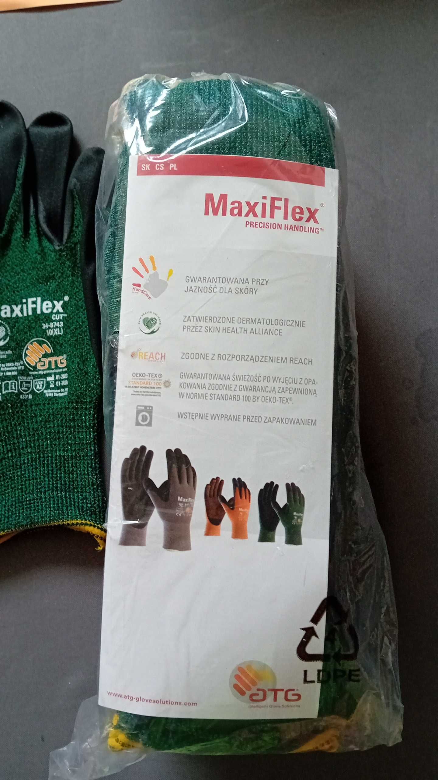 Rękawiczki Maxi Flex rozmiar 10