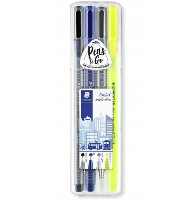 Staedtler Triplus MULTI SET opk. 4 mix