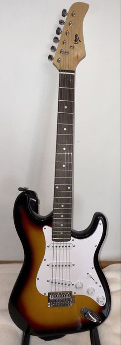 Gitara elektryczna V-TONE ESST39 SB + wzmacniacz – Zestaw Nowy