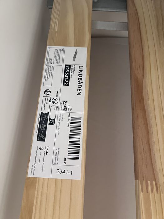 Łóżko IKEA Slakt dla rodzeństwa 90x200 cm dziecięce młodzieżowe Vox