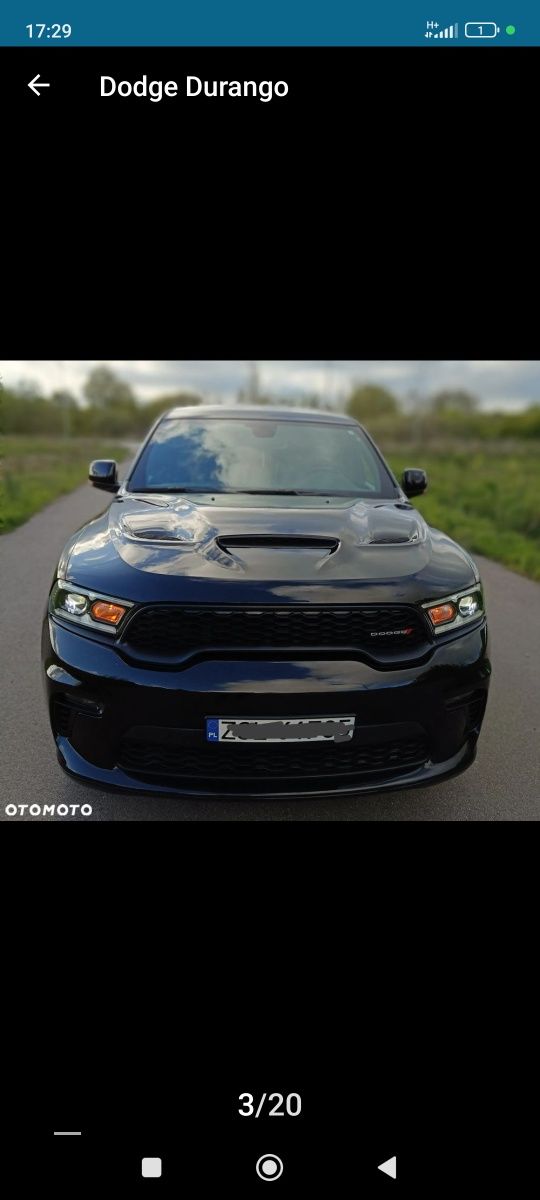 Dodge Durango GT Bezwypadkowy 2021 niski przebieg