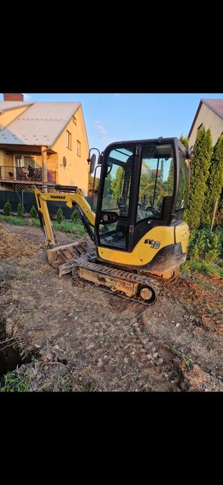 Minikoparka yanmar sv18