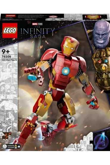 LEGO SUPER HEROES 76206 Figurka Iron Mana Zestaw Klocków 381Elementów