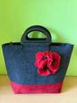 Torba filcowa shopperka A4