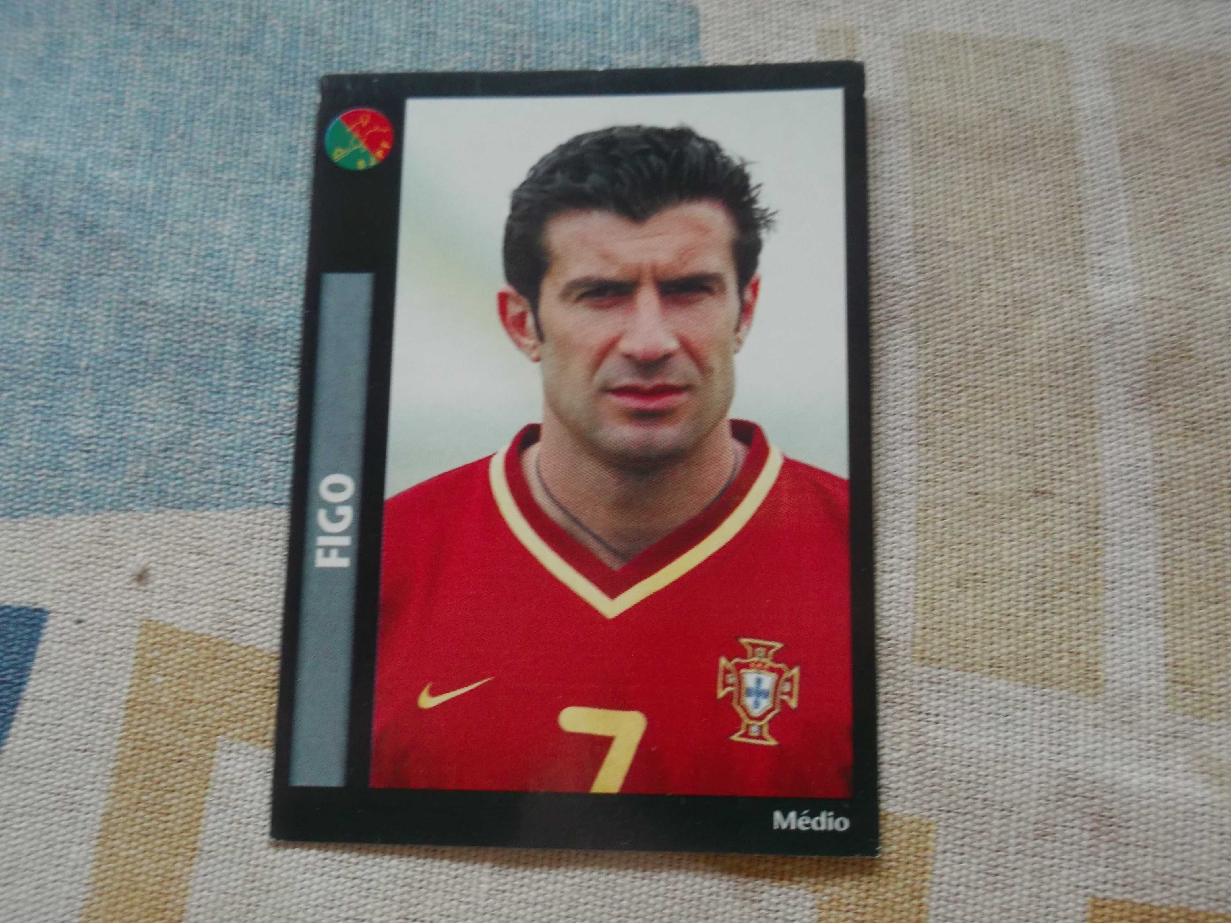 Cromo de Luis Figo de 2000-01